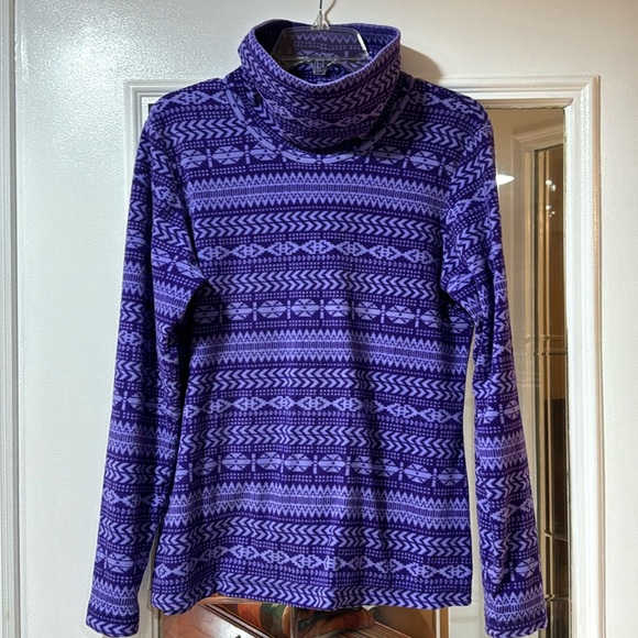 Columbia fleece pullover mock neck - Picture 1 of 3